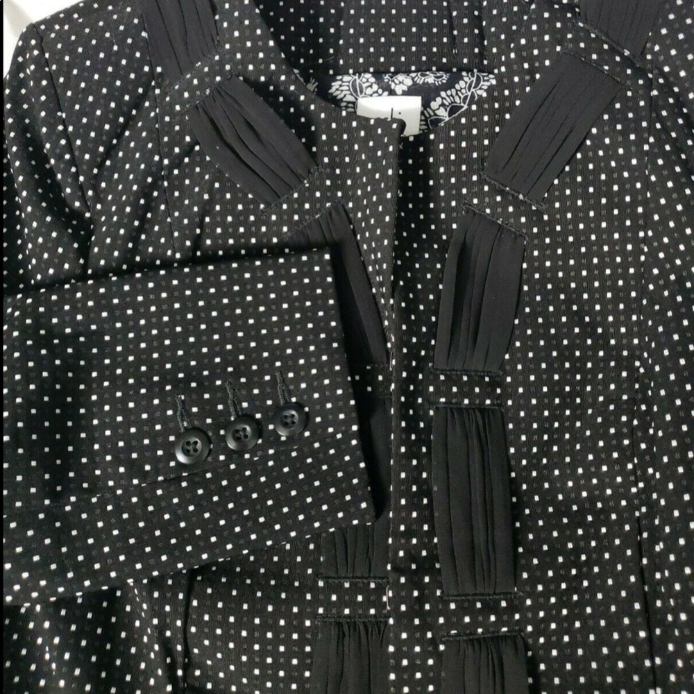 Cabi Women’s Black Polka Dot Jacket - Picture 2 of 6